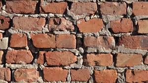 Red Brick Background Stock Footage