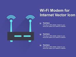 Wi Fi Modem For Internet Vector Icon