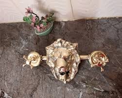 Moroccan Wall Brass Faucet Lion Head