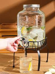 Glass Juice Dispenser