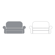 Luxury Sofa Vector Art Png Images