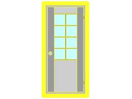 Free Vectors Shining Cool Door Icon