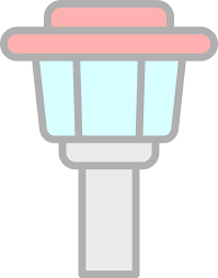 Control Tower Vector Icon Design