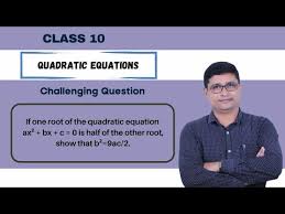 Quadratic Equation Ax² Bx C 0 Is Half