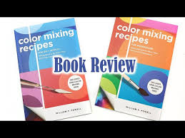 Color Mixing Recipes Books For