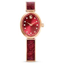 Crystal Rock Oval Watch Swiss Made