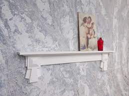 Art Deco Mantel Shelf Rustic Shelf Wood
