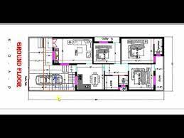 3bhk Best House Plan 24x60 Ft Size