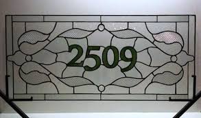 Am 37 Stained Glass Window Panel
