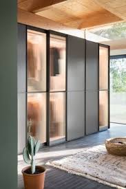 The Semi Transpa Glass Door Allows