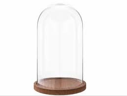 Clear Glass Display Cloche Bell Jar