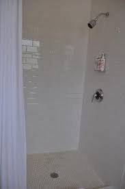 Clean And Modern Stand Up Shower