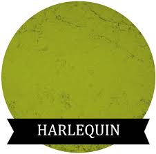 Matte Lime Green Eyeshadow Harlequin