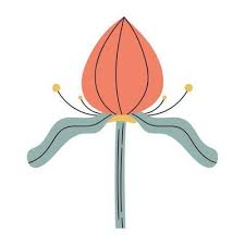 Exotic Flower Garden Nature Icon