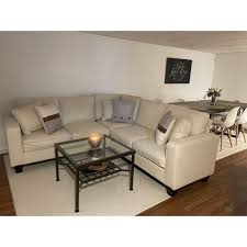 Stockton 86w L Shaped Sectional Couch