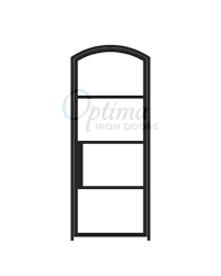 Oid 6080 Np4lt Modern Iron Doors With