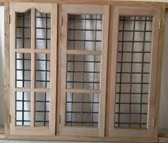 Hinges Normal Wooden Window Frame Size