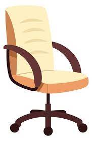 Office Chair Icon Manager Comfort Seat