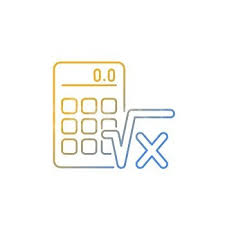 Algebra Gradient Linear Vector Icon