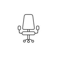 Office Chair Icon Vector Art Icons