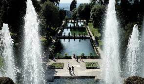 Villa D Este In Tivoli Italy