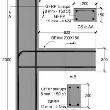 typical beam column joint with