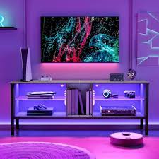 Bestier Gaming Tv Stand For Tvs Up To