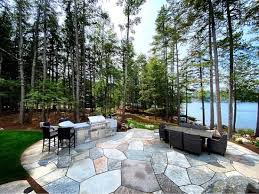 3 Patio Designs Enhanced By Sawn Flagstone