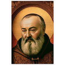St Padre Pio Of Pietrelcina Brushed