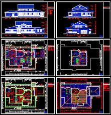 Cad Building Template Us House Plans