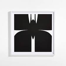 Sentry Erfly Framed Black Wall Art