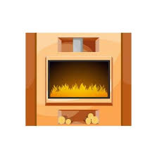 Fire Oven Vector Art Icons And