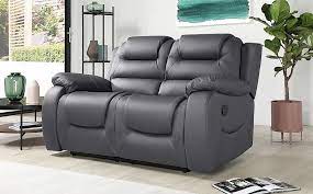 Vancouver 2 Seater Recliner Sofa Grey