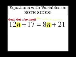 Variables On Both Sides