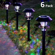 Le Solar Garden Lights Led Pathway