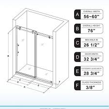 ᐅ Woodbridge Frameless Sliding Shower