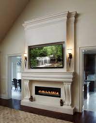 New York Linear Fireplace Mantel