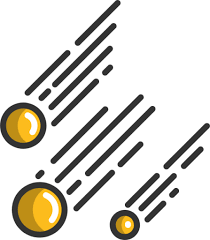 Meteor Shower Icon For Free