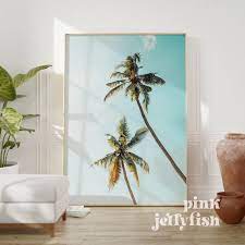 Palm Tree Print Beach Printable Art