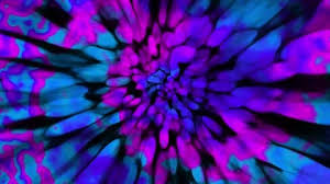 Neon Tie Dye Abstract Background
