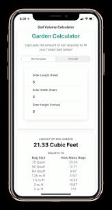 Our Garden Soil Calculator App To