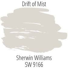 drift of mist sw 9166 color study