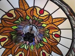 Leaded Stained Glass Billiards Pool