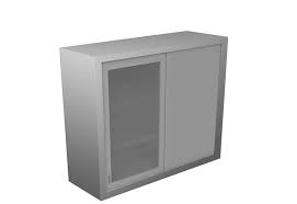 Dead Wall Corner Cabinet Glass Door