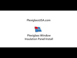 Plexiglass Window Insulation Panel