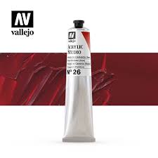 Vallejo Acrylic Studio Rose Madder Nº 26