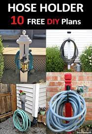 10 Diy Garden Hose Holder Plans