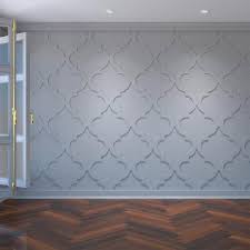 Ekena Millwork Marrakesh White Architectural Grade Pvc Decorative Wall Panels