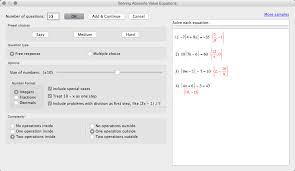 Infinite Algebra 1 Mac