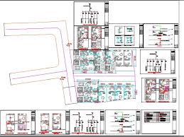 Electrical Plan For Floor And Villa 4